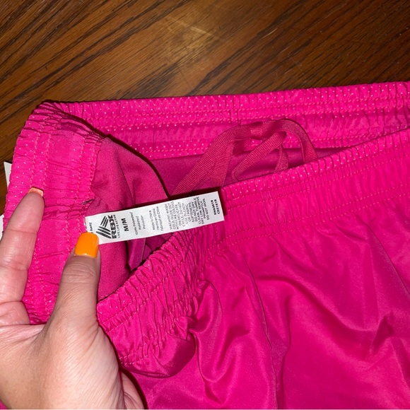 Women's Pink Athletic Shorts - Picture 2 of 2